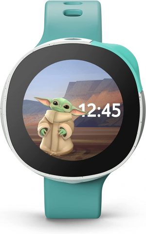 Neo Reloj Inteligente para Niños con Personajes de Disney con Llamadas, Chat, Teléfono, Cámara, Localizador GPS, Monitor de Actividad, Niños 6-9 años