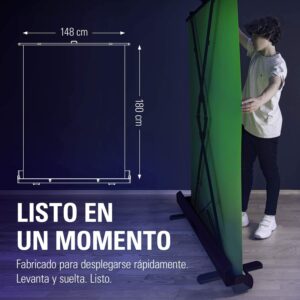 Elgato Green Screen - fondo chromakey plegable