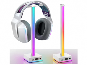 Soporte para Auriculares con Barra de luz LED