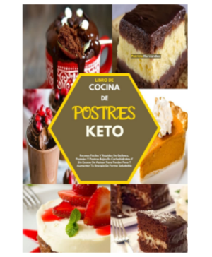 LIBRO DE COCINA DE POSTRES KETO