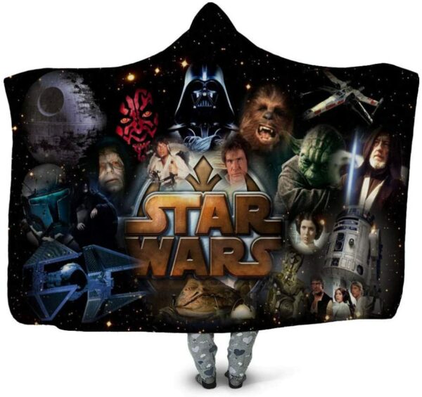 Manta con Capucha Manta Star Wars 3D